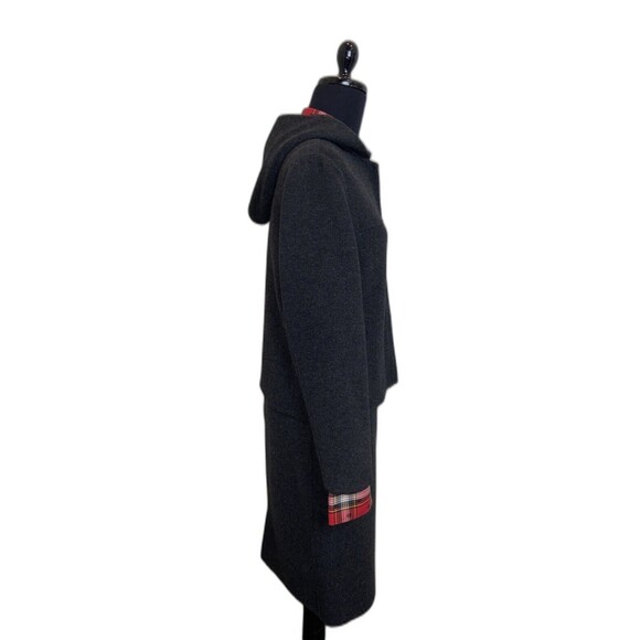 Vintage MCM Legere Hood Jacket Skirt Set Size 38 / S-XS - Picture 5 of 16